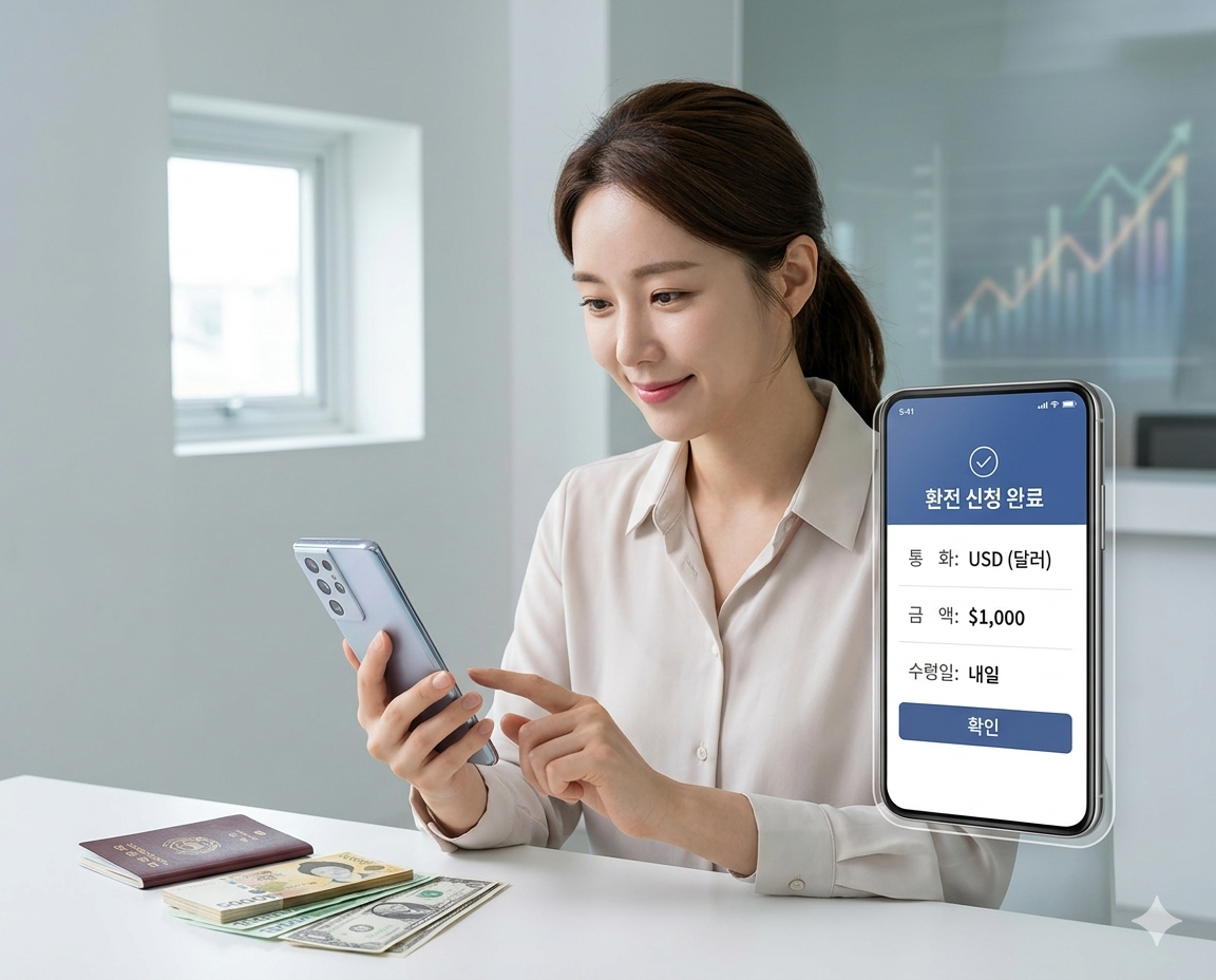 환전 신청 프로세스 요약