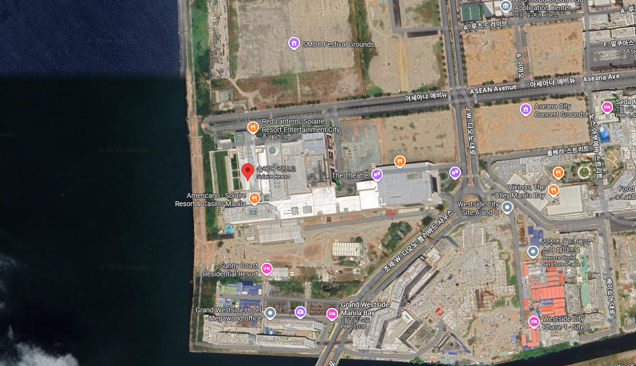 Solaire Resort Location