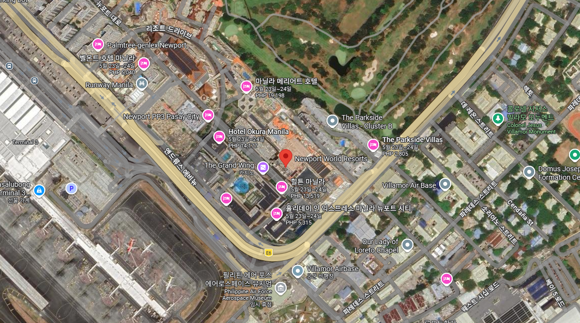 Newport World Resorts Manila Location