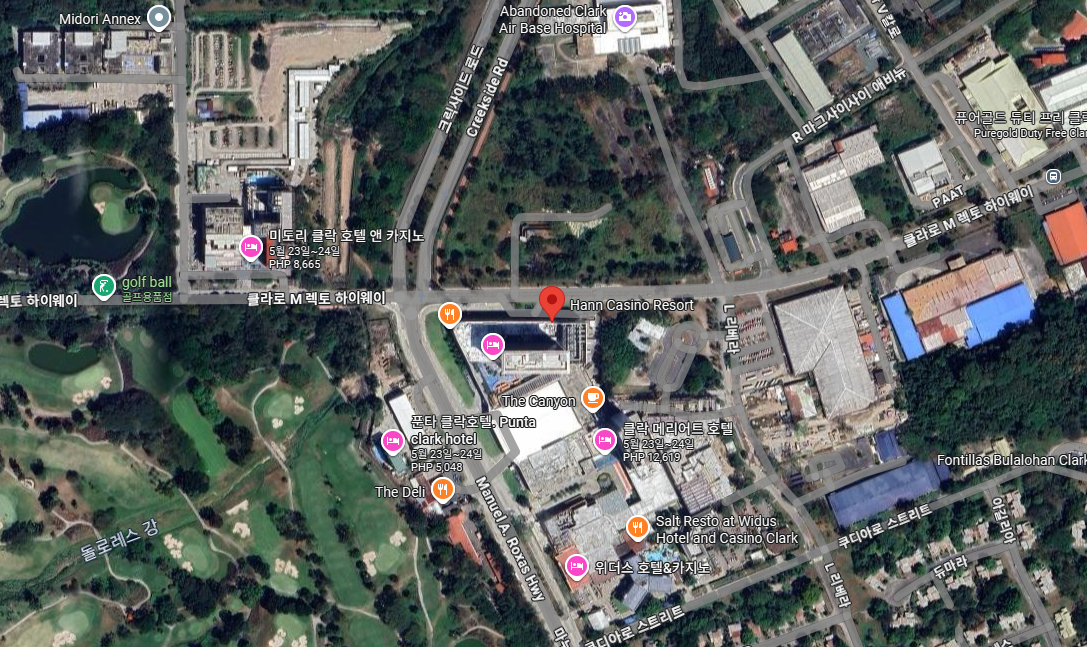 Hann Casino Resort Clark Location